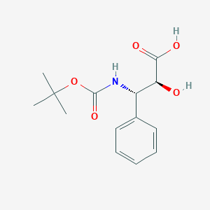 (2S,3S)-3-((tert-Butoxycarbonyl)amino)-2-hydroxy-3-phenylpropanoic acid图片