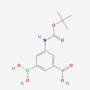 3-(Boc-氨基)-5-羧基苯硼酸图片