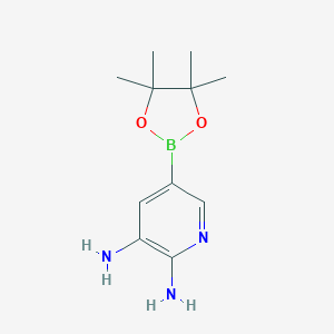 2,3-Diaminopyridine-5-boronic Acid Pinacol Ester图片