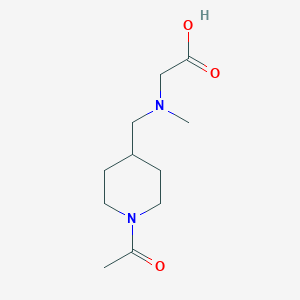 [(1-Acetyl-piperidin-4-ylmethyl)-methyl-amino]-acetic acid图片