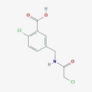 2-Chloro-5-{[(chloroacetyl)amino]methyl}benzoic acid图片