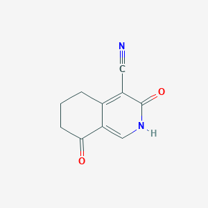 3,8-dioxo-2,3,5,6,7,8-hexahydroisoquinoline-4-carbonitrile图片