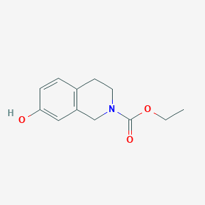 ethyl 7-hydroxy-1,2,3,4-tetrahydroisoquinoline-2-carboxylate图片