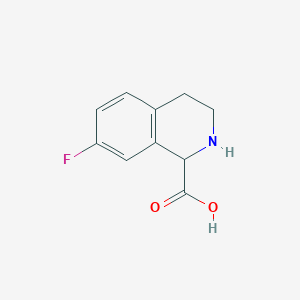 7-Fluoro-1,2,3,4-tetrahydroisoquinoline-1-carboxylic acid图片