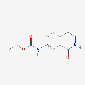 7-Ethoxycarbonylamino-1-oxo-1,2,3,4-tetrahydro-isoquinoline图片