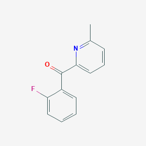 2-(2-Fluorobenzoyl)-6-methylpyridine图片