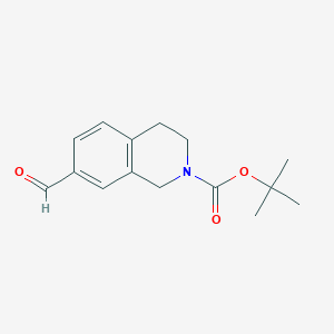 7-Formyl-3,4-Dihydro-1h-Isoquinoline-2-Carboxylic Acid Tert-Butyl Ester图片