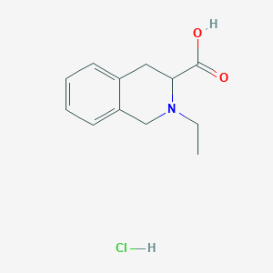 2-Ethyl-1,2,3,4-tetrahydroisoquinoline-3-carboxylic Acid Hydrochloride图片