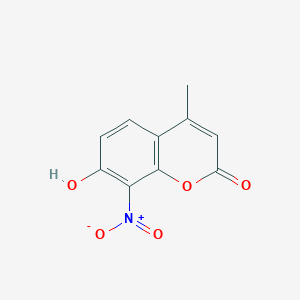 7-Hydroxy-4-methyl-8-nitrocoumarin图片