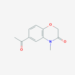 6-acetyl-4-methyl-2H-benzo[b][1,4]oxazin-3(4H)-one图片
