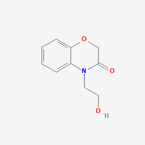 4-(2-hydroxyethyl)-3,4-dihydro-2H-1,4-benzoxazin-3-one图片