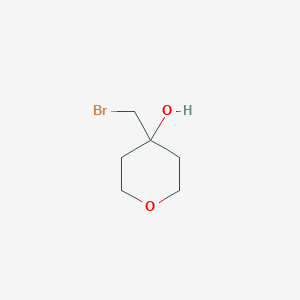 4-(Bromomethyl)oxan-4-ol图片