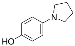 4-(Pyrrolidin-1-yl)phenol图片