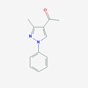 1-(3-methyl-1-phenyl-1H-pyrazol-4-yl)ethanone图片
