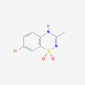 7-bromo-3-methyl-4H-1,2,4-benzothiadiazine-1,1-dione图片