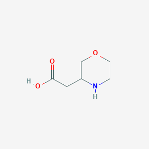 2-(Morpholin-3-yl)acetic acid图片