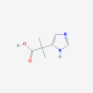2-(1H-imidazol-4-yl)-2-methylpropanoic acid图片