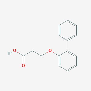 3-(2-phenylphenoxy)propanoic acid图片