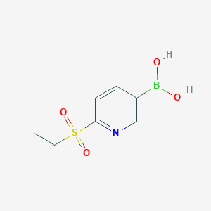 6-(Ethanesulfonyl)pyridine-3-boronic acid图片