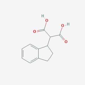 2-(2,3-dihydro-1H-inden-1-yl)propanedioic Acid图片