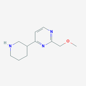 2-(methoxymethyl)-4-(piperidin-3-yl)pyrimidine图片