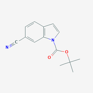 1-BOC-6-cyanoindole图片