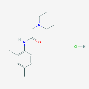 2-?(Diethylamino)?-?N-?(2,?4-?dimethylphenyl)?acetamide Hydrochloride图片