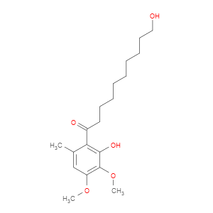 6-(10-羟基癸酰基)-2,3-二甲氧基-5-甲酚图片