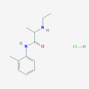 2-(Ethylamino)-o-propionotoluidide Hydrochloride图片
