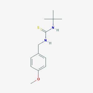N-(tert-butyl)-N'-(4-methoxybenzyl)thiourea图片