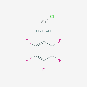 2,3,4,5,6-Pentafluorobenzylzinc chloride,0,50 M in THF图片