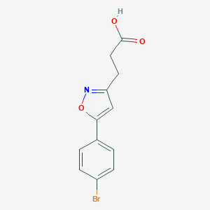 5-(4-Bromophenyl)isoxazole-3-propionic Acid图片