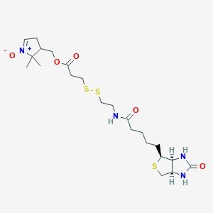 3-[[2-(Biotinamido)ethyl]dithio]propionic Acid 4'-(Hydroxymethyl)DMPO Ester图片