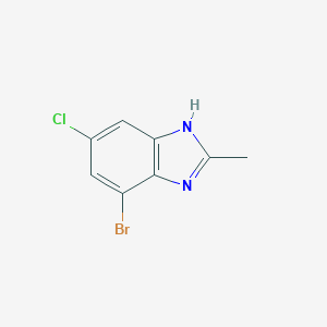 4-Bromo-6-chloro-2-methylbenzoimidazole图片