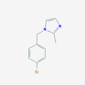 1-[(4-Bromophenyl)methyl]-2-methyl-1H-imidazole图片