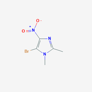 5-bromo-1,2-dimethyl-4-nitro-1H-imidazole图片