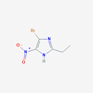 4-bromo-2-ethyl-5-nitro-1H-imidazole图片