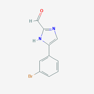 5-(3-Bromophenyl)-1H-imidazole-2-carbaldehyde图片