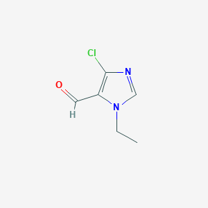 4-Chloro-1-ethyl-1h-imidazole-5-carbaldehyde图片