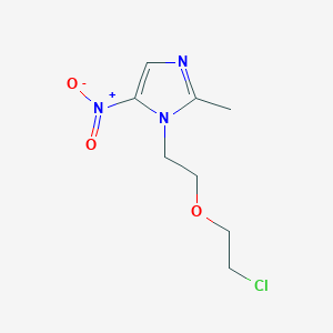 1-[2-(2-Chloroethoxy)ethyl]-2-methyl-5-nitro-1H-imidazole图片