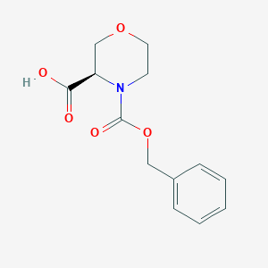 (3R)-3,4-吗啉二甲酸4-苄基酯图片