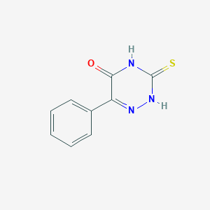 3-Thio-6-phenyl-2H-1,2,4-triazin-5-one图片