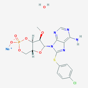 8-(4-Chlorophenylthio)-2'-O-methyladenosine 3',5'-cyclic Monophosphate Sodium Salt图片