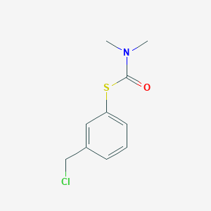 1-{[3-(chloromethyl)phenyl]sulfanyl}-N,N-dimethylformamide图片