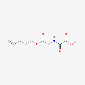 methyl {[2-oxo-2-(pent-4-en-1-yloxy)ethyl]carbamoyl}formate图片