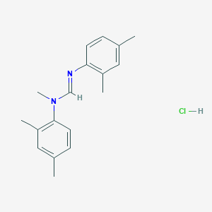N,N'-Bis(2,4-xylyl)-N-methylformamidine Hydrochloride图片