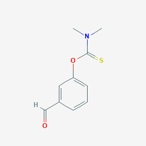 1-(3-formylphenoxy)-N,N-dimethylmethanethioamide图片