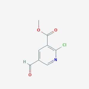 methyl 2-chloro-5-formylpyridine-3-carboxylate图片