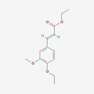 ETHYL 3-(4-ETHOXY-3-METHOXY-PHENYL)ACRYLATE(MIXTURE OF E/Z ISOMERS)图片