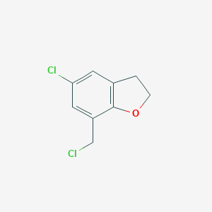 5-chloro-7-(chloromethyl)-2,3-dihydro-1-benzofuran图片